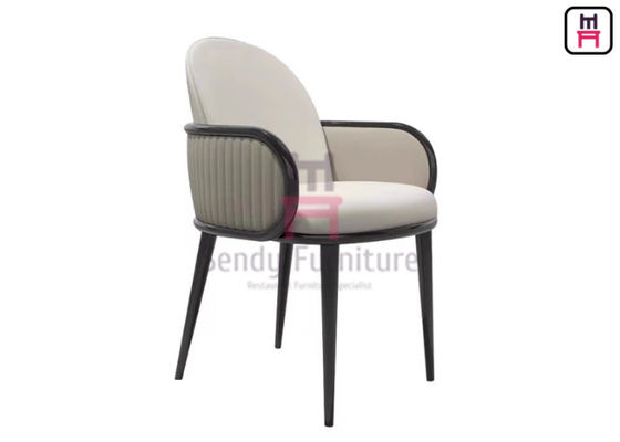 kopen IW-127 Tufted Double Layer Back Hout restaurant stoel met armleuningen online manufacture