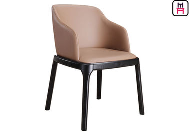 kopen Opgevuld Grace Arm Chair Wood Restaurant zit Modern Meubilair met Ronde Veilige Hoek voor online manufacture