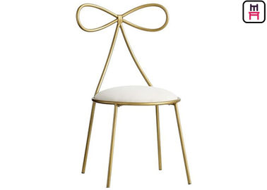kopen Ins Stoelen van het het Metaalrestaurant van de Stijl de Mooie Boog met de Kleur van het Douanekussen op Voorraad online manufacture