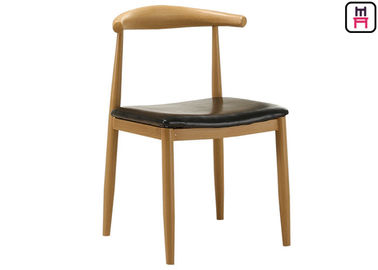 kopen Stoelen van de het Metaalkeuken van de koffie de Houten Korrel met Kussens/Ongewapende W47 * D45 * H78 Cm online manufacture