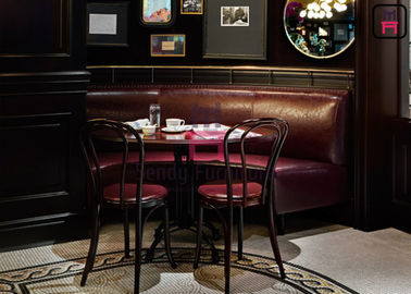 kopen Van het de Bankrestaurant van de leerkoffie de Bank Vastgestelde Douane om Banquette voor Vijf Beginhotel online manufacture