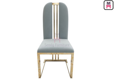 kopen Nam Gouden Hoog Achter het Dineren Stoelenfluweel Seat W48 * D42 * H103cm zonder Wapen toe online manufacture