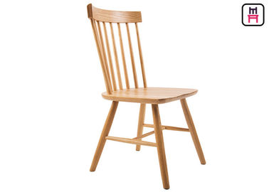 Van het Restaurantstoelen van het okkernootvenster de Achter Houten Stoel van Windsor Stevige Houten Amerikaanse
