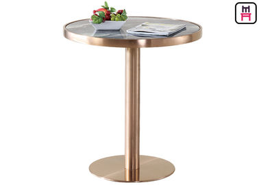 Koffiehuis/van de de Hoogtebar van de Huis Klassieke Bar Lijst met Gouden Roestvrij staalbasis