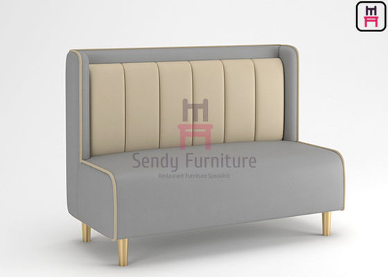Hoge Achter Dubbele Kleur 1.2cbm 4ft Bekleed Sofa Booth