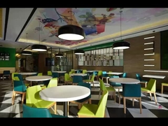 De ongewapende Houten Zwarte Stoelen van de Leerkeuken, Elegante Lichte Houten Eetkamerstoelen